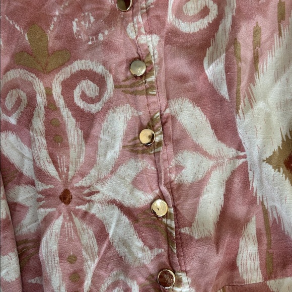 Pink Patterned Maxi Dress - Picture 3 of 6